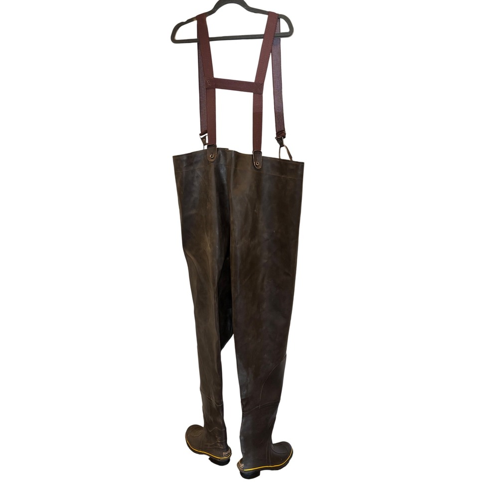Mens Insulated Waders Waterproof Fishing Hunting Bib Overalls Steel Toe Boots